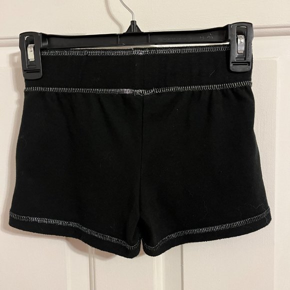 Danskin Now "Cheer" black shorts size 7/8 - Picture 4 of 5